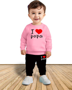 MGRS Baby Boys & Baby Girls Casual T-shirt Track Pants