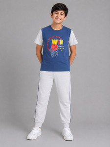 Todd N Teen Boys Casual T-shirt Track Pants