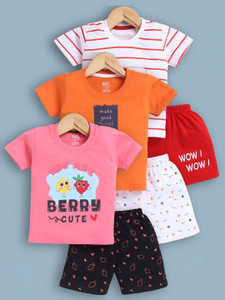 Blushh Berry Boys Casual T-shirt Shorts