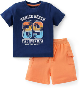 Patche Baby Boys Casual T-shirt Shorts