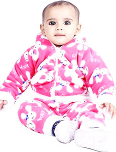 शाइनिंग 4 छोटे बच्चे और छोटी बच्ची कैज़ुअल जैकेट पाजामा