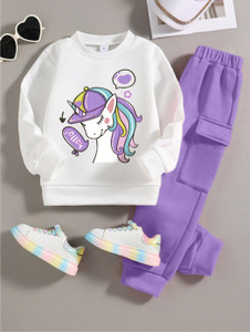 FANFAN Girls Party(Festive) T-shirt Pant