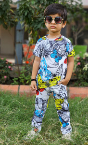 EMBLICA Baby Boys Casual T-shirt Pant