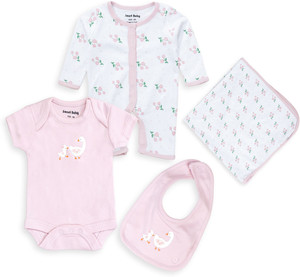 Smart Baby Baby Boys & Baby Girls Casual Bodysuit Bib