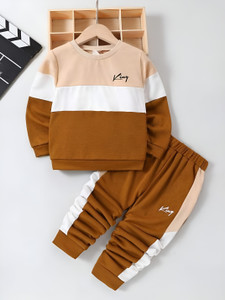 ELPIXIE FASHION Boys & Girls Casual T-shirt Track Pants