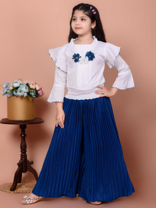 Zenat Girls Party(Festive) Top Pyjama