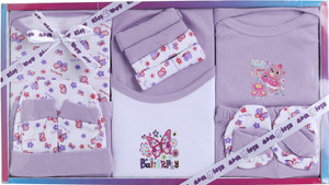EIO Baby Boys & Baby Girls Casual Bib Bodysuit, Cap, Bootie, Mitten, Pant, Top, Pyjama