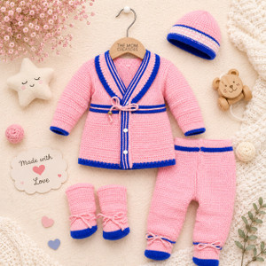 Bamboo Babe Baby Girls Casual Sweater Pyjama