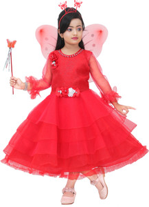 apna collection Girls Calf Length Party Dress