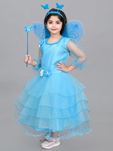 SAMJHO FASHION Girls Calf Length Festive/Wedding Dress
