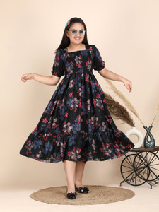Deklook Girls Maxi/Full Length Casual Dress