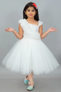 PN fashion Girls Below Knee Festive/Wedding Dress