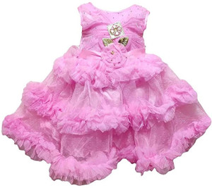 S N FASHION Baby Girls Maxi/Full Length Casual Dress