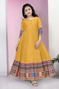 फैशन ड्रीम लड़कियों के लिए त्यौहार/ वेडिंग  ड्रेस