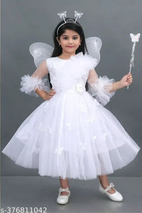 VILLATA FASHION Girls Below Knee Party Dress