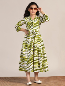 Fashion Dream Girls Calf Length Casual Dress