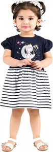 PY PINKYOU Indi Baby Girls Midi/Knee Length Casual Dress