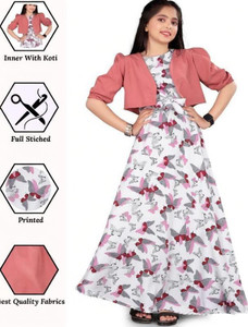 Aarya Designer Girls Maxi/Full Length Party Dress