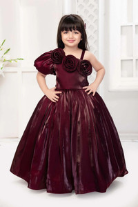 SARDAR DRESSES Girls Maxi/Full Length Party Dress
