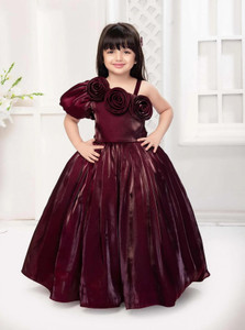 SARDAR DRESSES Girls Maxi/Full Length Party Dress