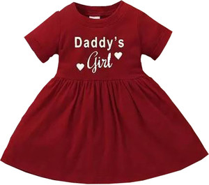 Cute N Tight Indi Baby Girls Midi/Knee Length Casual Dress