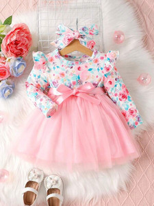 PURNKAMAAY TRENDZ Baby Girls Maxi/Full Length Casual Dress