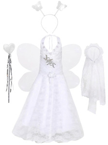Adiva Indi Girls Maxi/Full Length Party Dress