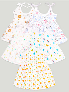 KIdbea Baby Girls Above Knee Casual Dress
