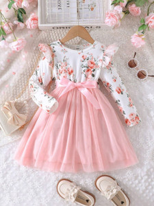 Miss & Chief Indi Girls Midi/Knee Length Party Dress