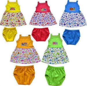 KASEERA Baby Girls Above Knee Casual Dress