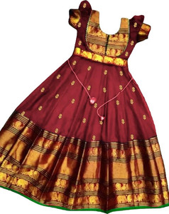 CalendarArt Girls Maxi/Full Length Festive/Wedding Dress