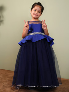 Toy Balloon Kids Girls Maxi/Full Length Party Dress