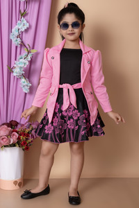 Vastra Girls Below Knee Party Dress