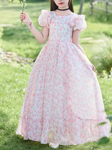 MENSBIT Girls Maxi/Full Length Party Dress