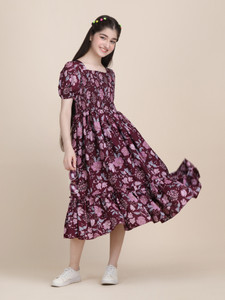 Deklook Girls Below Knee Party Dress
