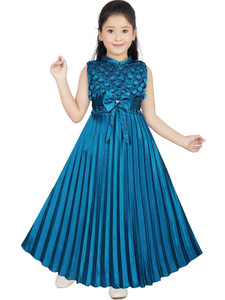 Riya collection Girls Maxi/Full Length Party Dress