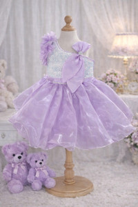 RUQIDA DRESSES Baby Girls Above Knee Party Dress