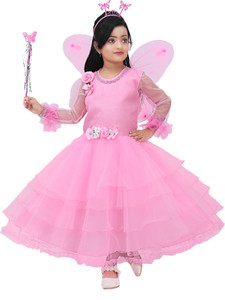 apna collection Girls Maxi/Full Length Party Dress