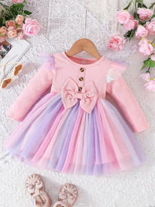 Miss & Chief Girls Midi/Knee Length Party Dress