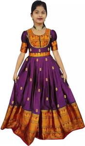 CalendarArt Girls Maxi/Full Length Festive/Wedding Dress