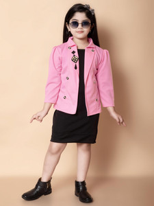 FASSY Girls Above Knee Casual Dress
