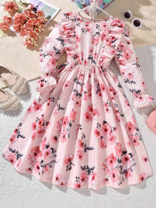 Miss & Chief Girls Maxi/Full Length Party Dress