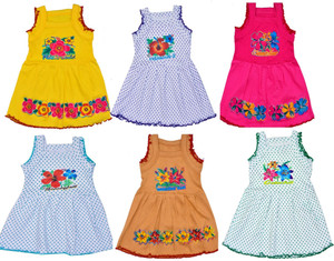 KIDS PARYANIS Baby Girls Midi/Knee Length Party Dress