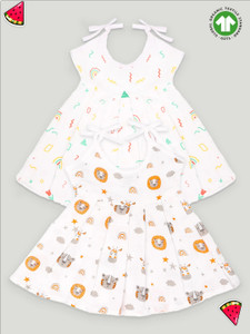 KIdbea Baby Girls Midi/Knee Length Casual Dress