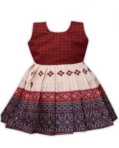 Lehnvel Baby Girls Midi/Knee Length Casual Dress