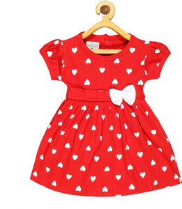 babeezworld Baby Girls Midi/Knee Length Casual Dress