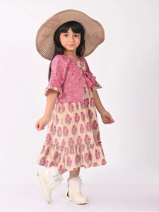 Sangria Girls Midi/Knee Length Casual Dress