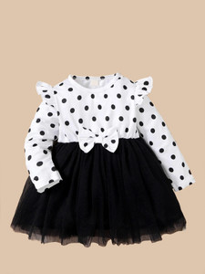OMLI Girls Midi/Knee Length Casual Dress