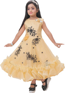 DS DRESSES Baby Girls Maxi/Full Length Party Dress