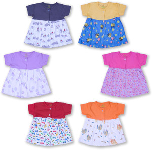 Modern Mama Baby Girls Below Knee Casual Dress